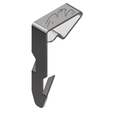 VDV SS mounting clip support block