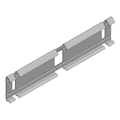 VDV Galv coupling cable basket h=60 clip-on