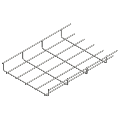 VDV Galv cable basket w=350 h=35 L=3000mm