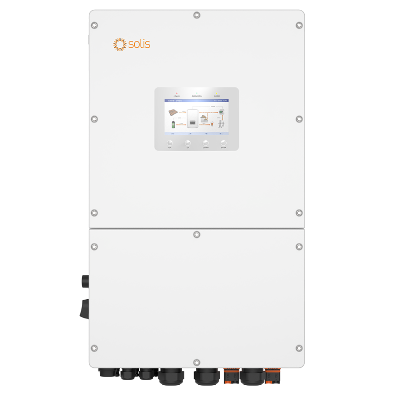 Solis S6 50Kw 3 Phase Hybrid Inverter With DC - 4 MPPT For HV Batteries ...