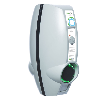 EVBox BusinessLine EV Charge Point 2 x 22kW - Three Phase - Double Socket HUB