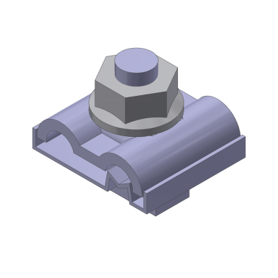 VDV SS Earthing clamp M10