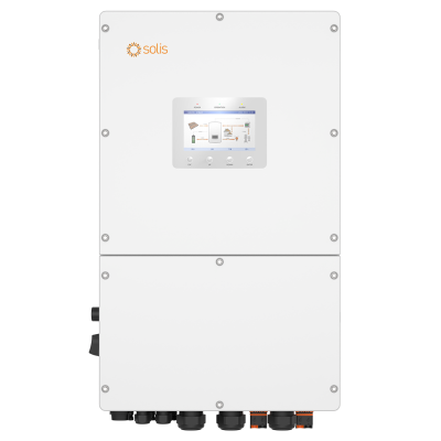Solis S6 50kW 3 Phase Hybrid Inverter with DC - 4 MPPT for HV Batteries (WIFI/LAN)