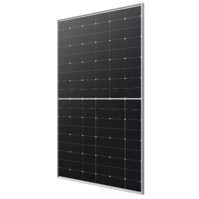 LONGi Solar 450W 144 Cut Bi-Facial Solar Module - Silver Frame / White Backsheet