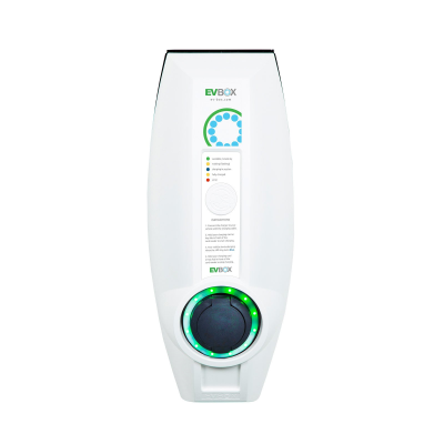 EVBox BusinessLine EV Charge Point 7.4kW - Single Phase - Single Socket HUB
