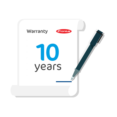 Fronius Symo 10-12.5kW Warranty Plus Extension to 10 Years