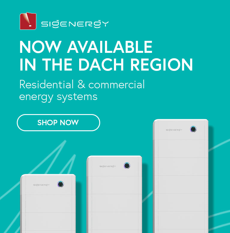 Sigenergy available in the DACH region