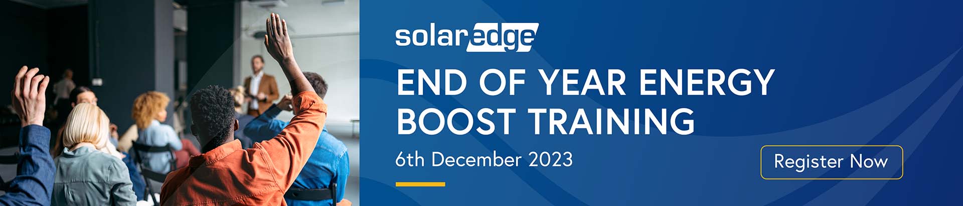 Register for SolarEdge Training
