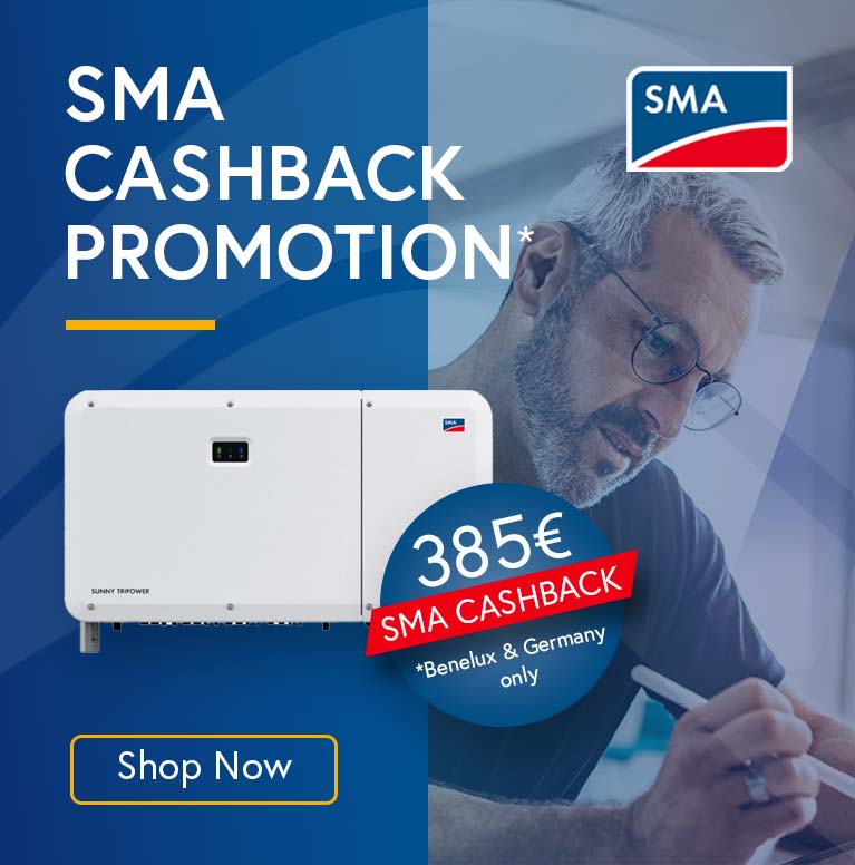 Benelux and Germany cashback offers from SMA