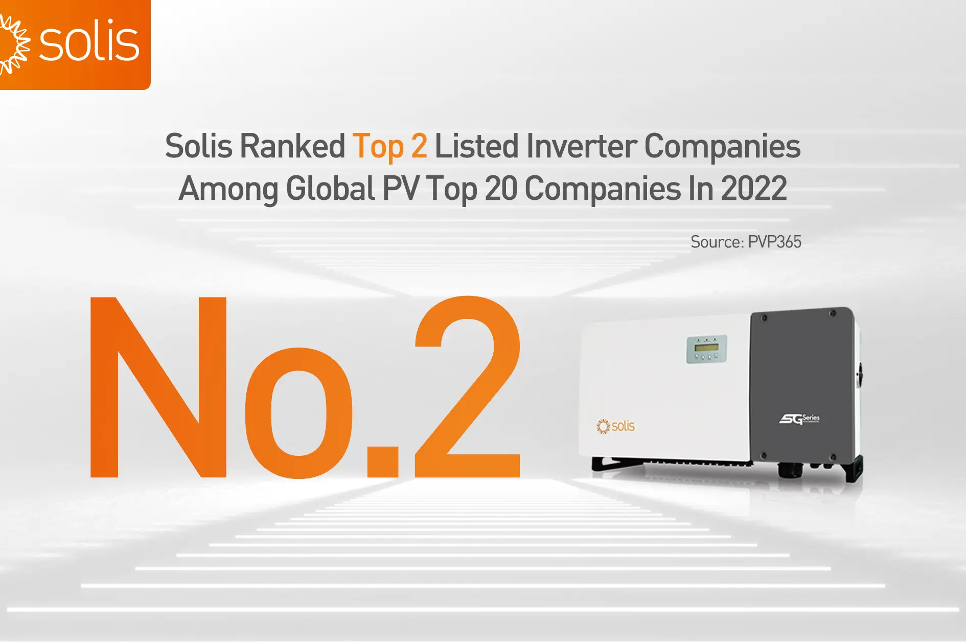 Solis Ranked Top 2 For Inverters