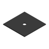 VDV Rubber plate 40x40x1mm
