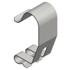 VDV SS cover clamp cable basket h=35 clip-on