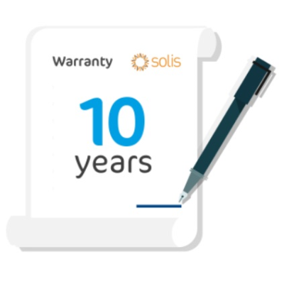 Solis 3Ph S6-EH3PK02-NV-YD-L(12-15K) Warranty Extension from 5 Years to 10 Years