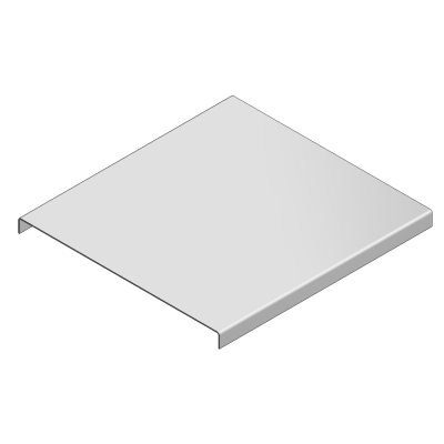 VDV Galv cover cable basket w=150 L=2000mm