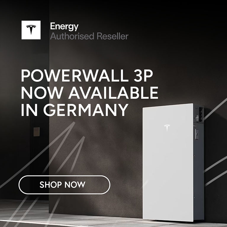 Tesla Powerwall 3p available to order in Germany