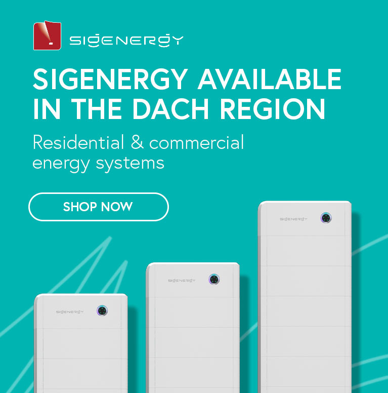 Sigenergy available in the DACH region