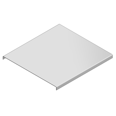 VDV Galv cover cable basket w=200 L=2000mm