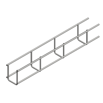 VDV Zinc-alu cable basket w=50 h=60 L=3000mm