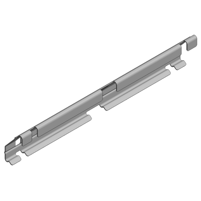 VDV Galv coupling cable basket h=35 clip-on